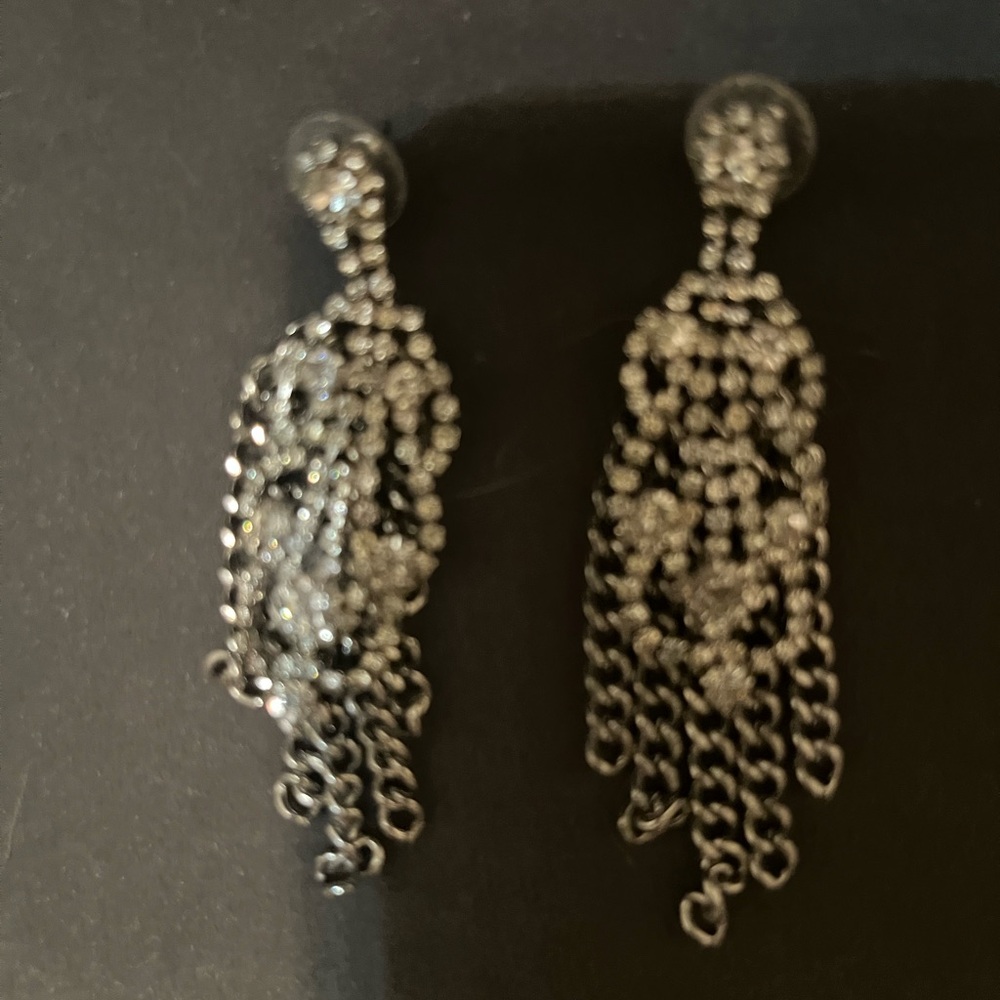 Elegant Silver Dangle Earrings